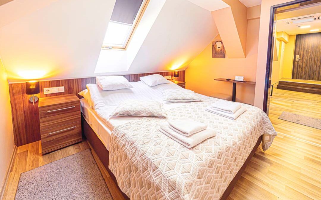 Standardzimmer mit Doppelbett